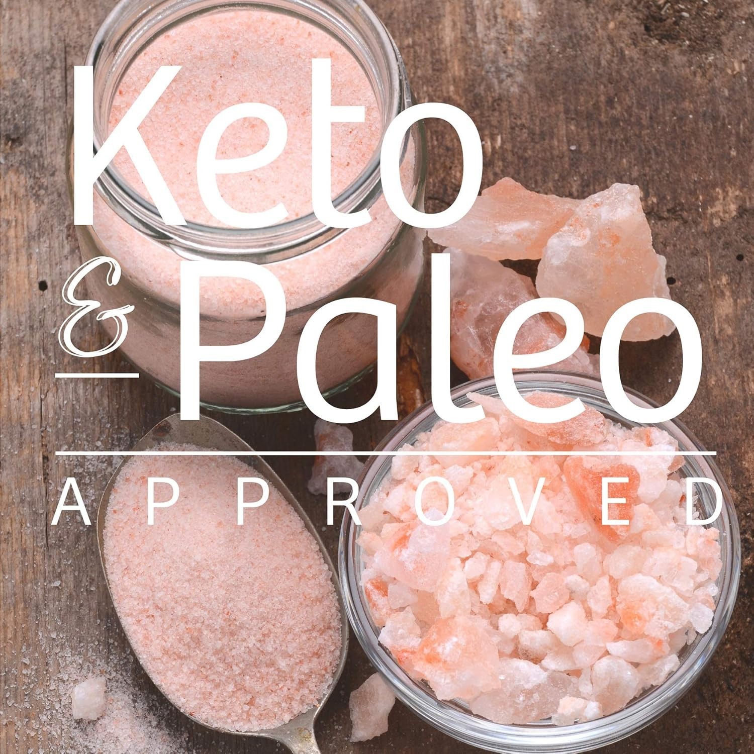 Himalayan Pink Salt – Fine 2 lb Natural Gourmet Cooking Salt, Kosher Certified
