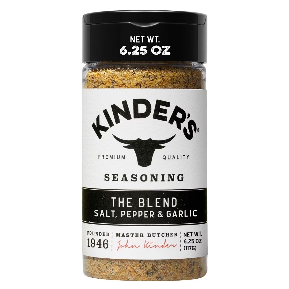 Garlic Pepper and Sea Salt Seasoning Blend Shaker 6.25 oz for Cooking Grilling