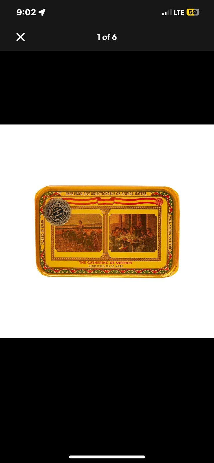 The Gathering of Saffron Brand Saffron, Pure Spanish, 1 Ounce
