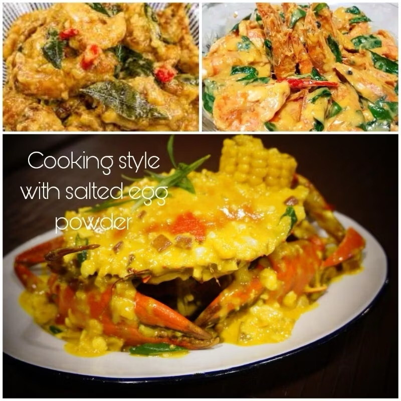 New 3 Pack Adabi Golden Salted Egg Powder (250G) Made From Real Eggs Original