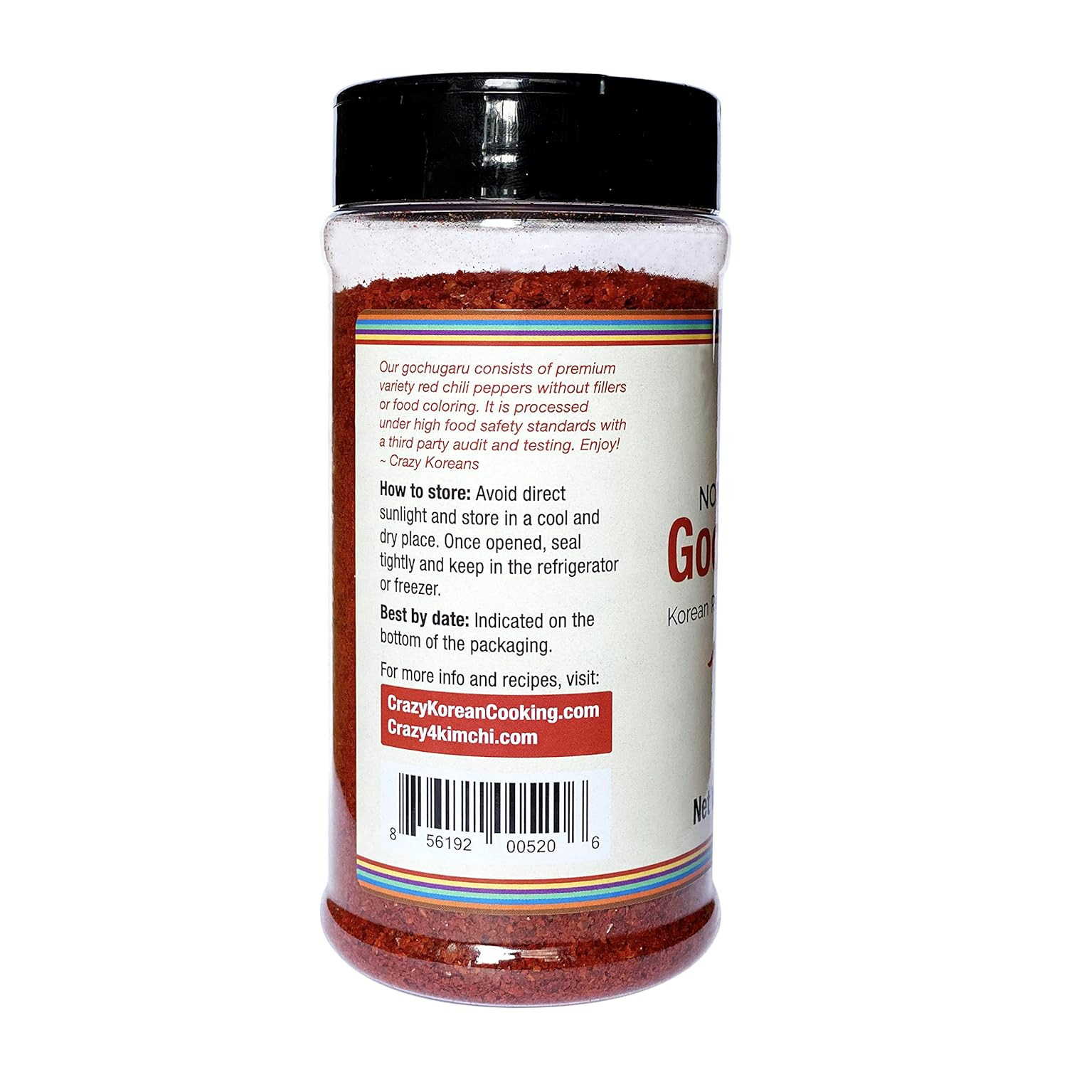 Non-GMO, Gochugaru, Kosher, Gluten Free, No additives, Korean Red Pepper Powder