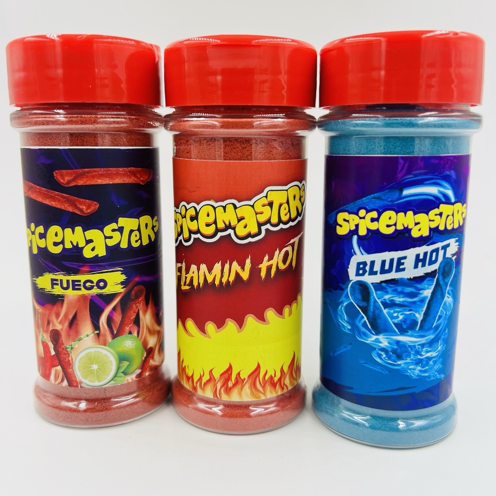 Takis, Hot Cheetos & Blue Takis Seasoning Powder