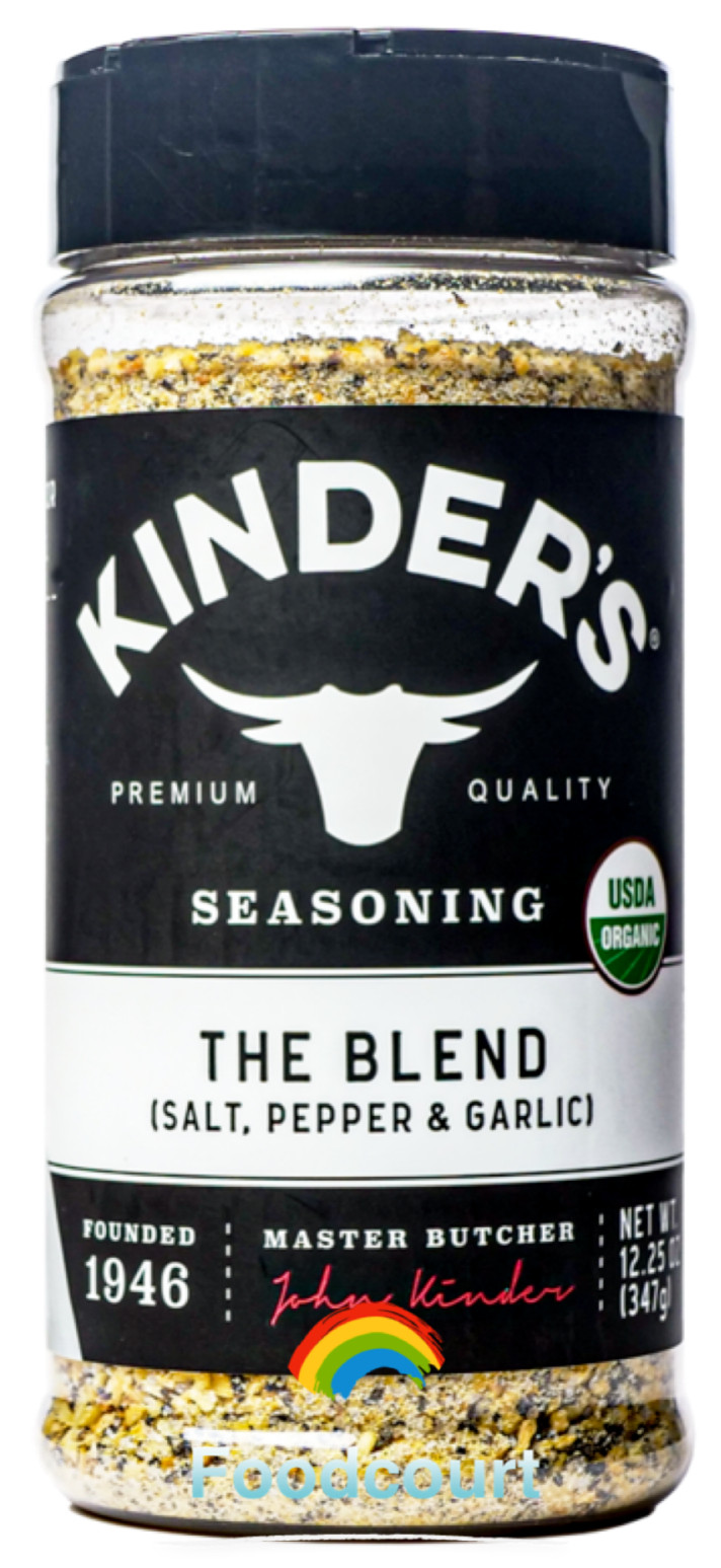 Kinder’s Organic The Blend Seasoning Salt, Pepper & Garlic 12.25 oz