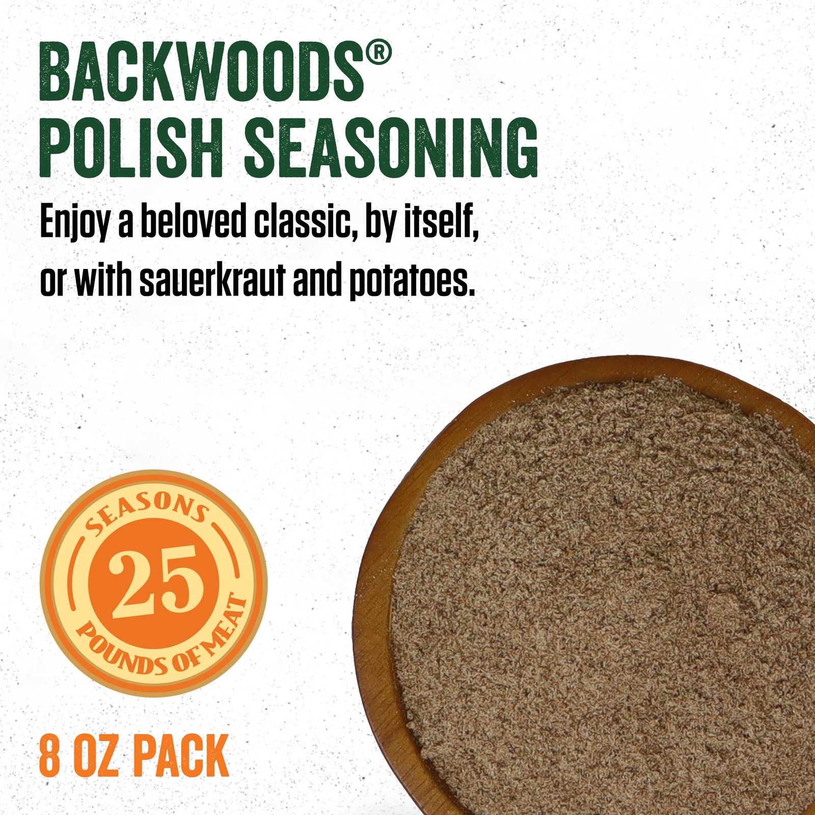 LEM Products Backwoods Polish Fresh Sausage Seasoning, 1 Ounce (Pack of 1)