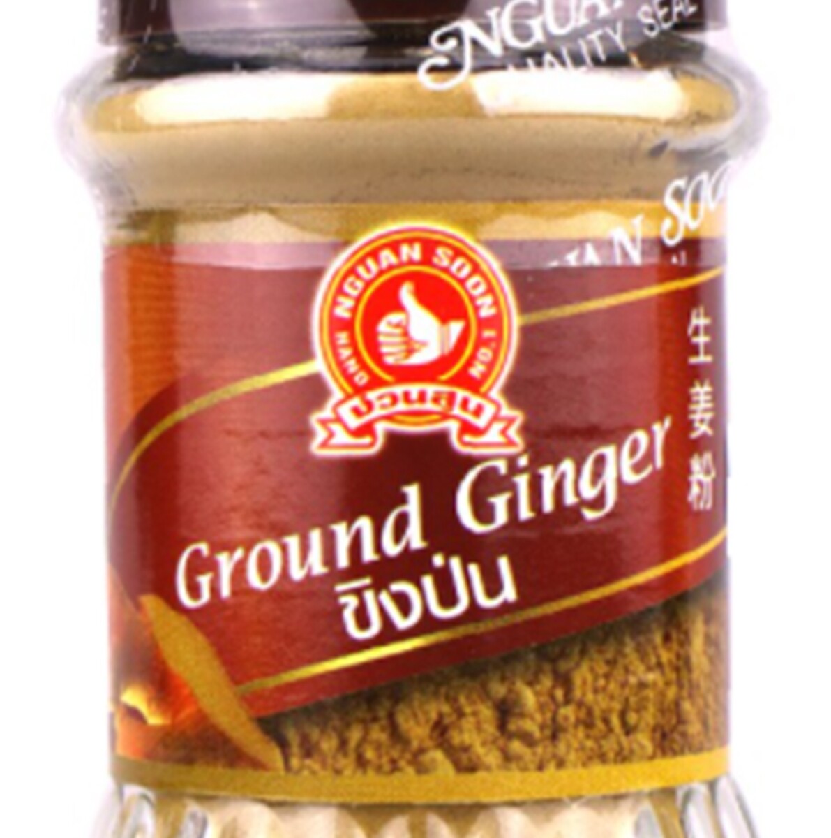 Nguan Soon No.1 Hand Brand Ground Ginger Herbs Spice Seasoning Pantry Bottle 30g