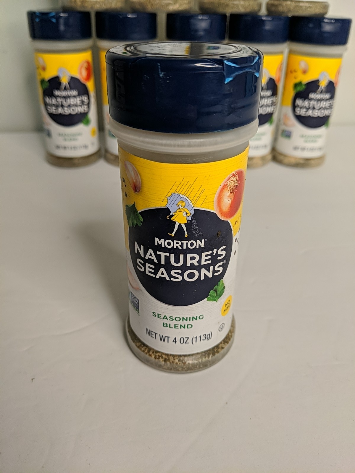 MORTON Nature’s Seasons Seasoning Blend 4oz Non GMO Kosher No MSG, Lot of 12