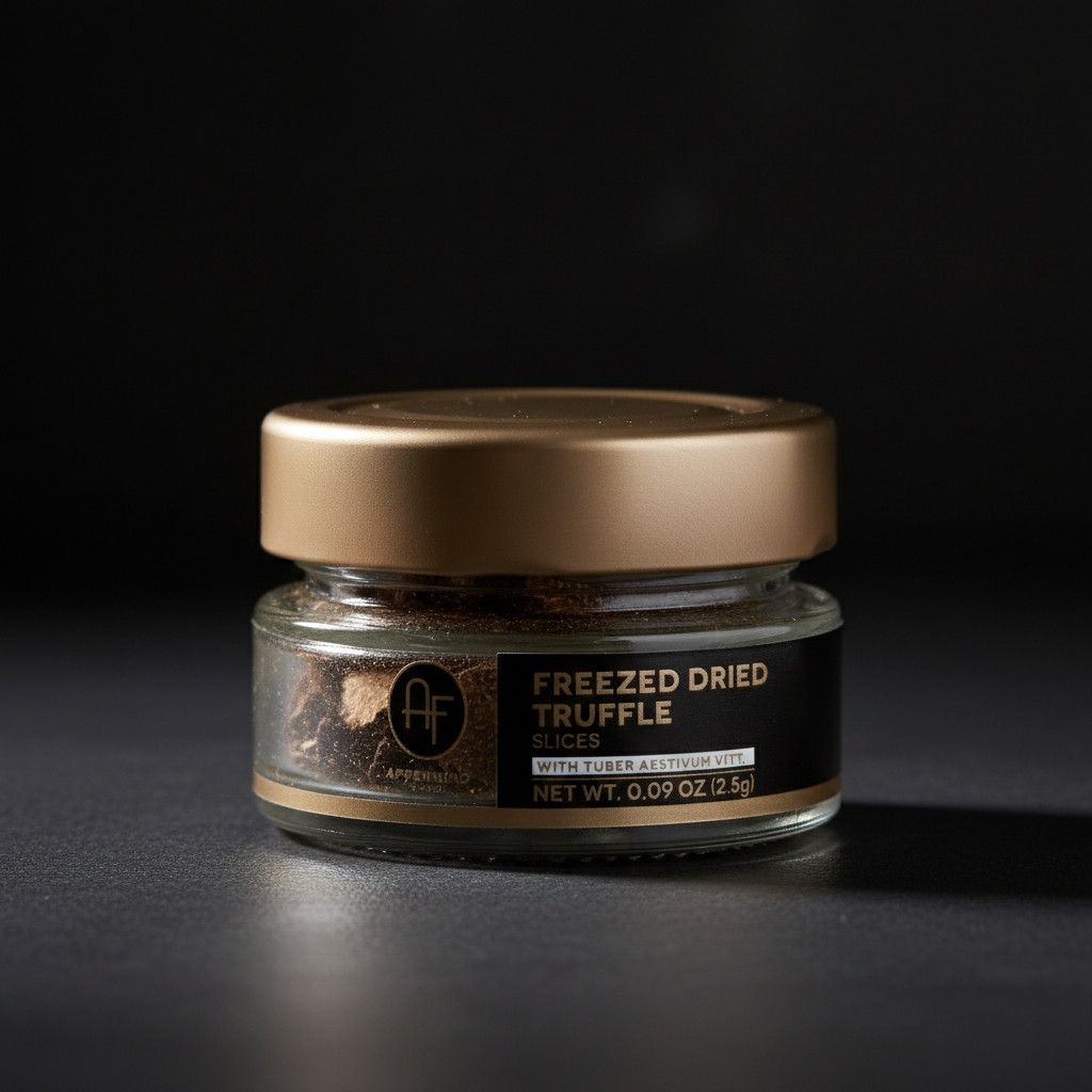 Appennino Food Freeze-Dried Black Summer Truffle Slices – Italian Truffles 2.5g