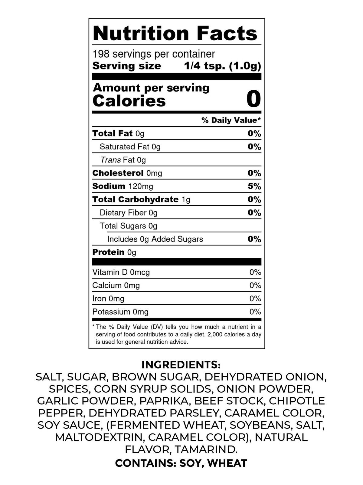 Rib Rack Dry Spice Rub – Burger, 7.0 oz. – Meat Seasoning for BBQ, Grill, Smoker