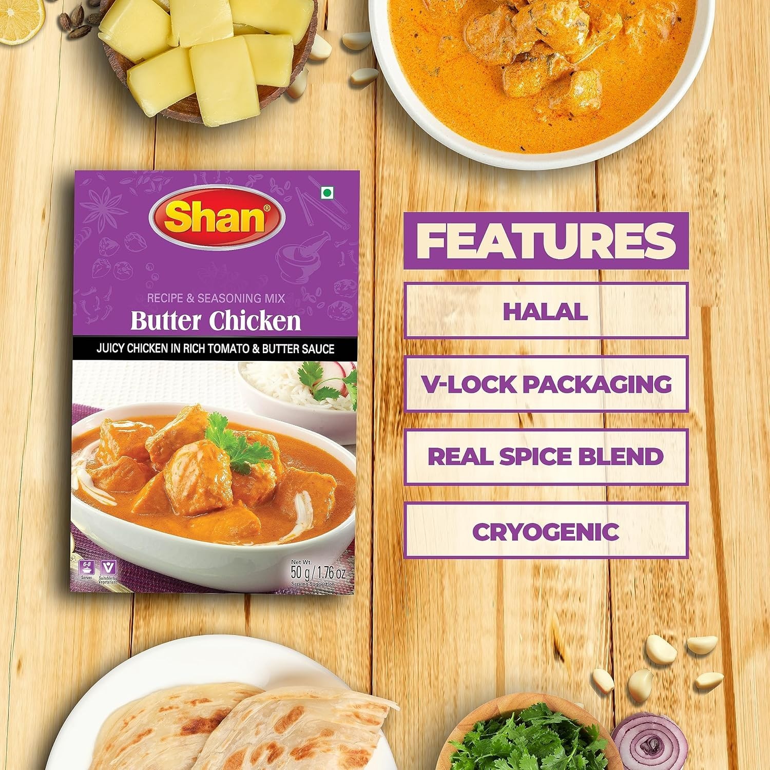 Shan Butter Chicken Masala 3 pack