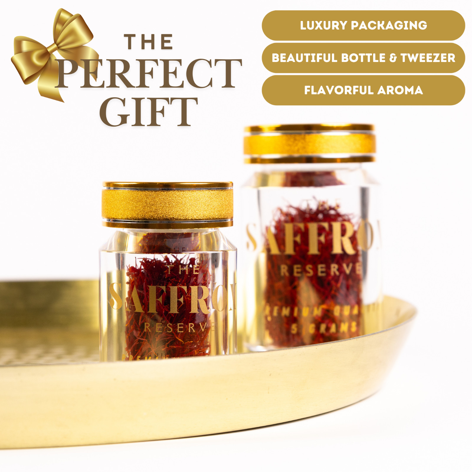 Authentic Saffron, Premium Super Negin A+ Grade Saffron Threads, Organic, Vegan