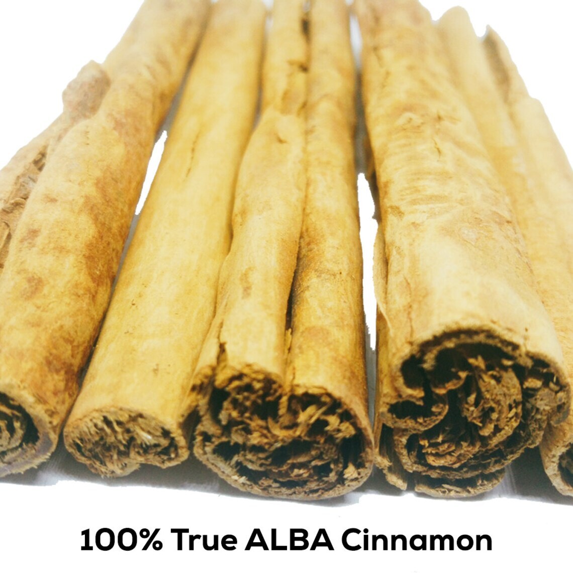 CEYLON’S FINEST TRUE ALBA CINNAMON | 4″ STICKS | CINNAMOMUM ZEYLANICUM (VERUM)