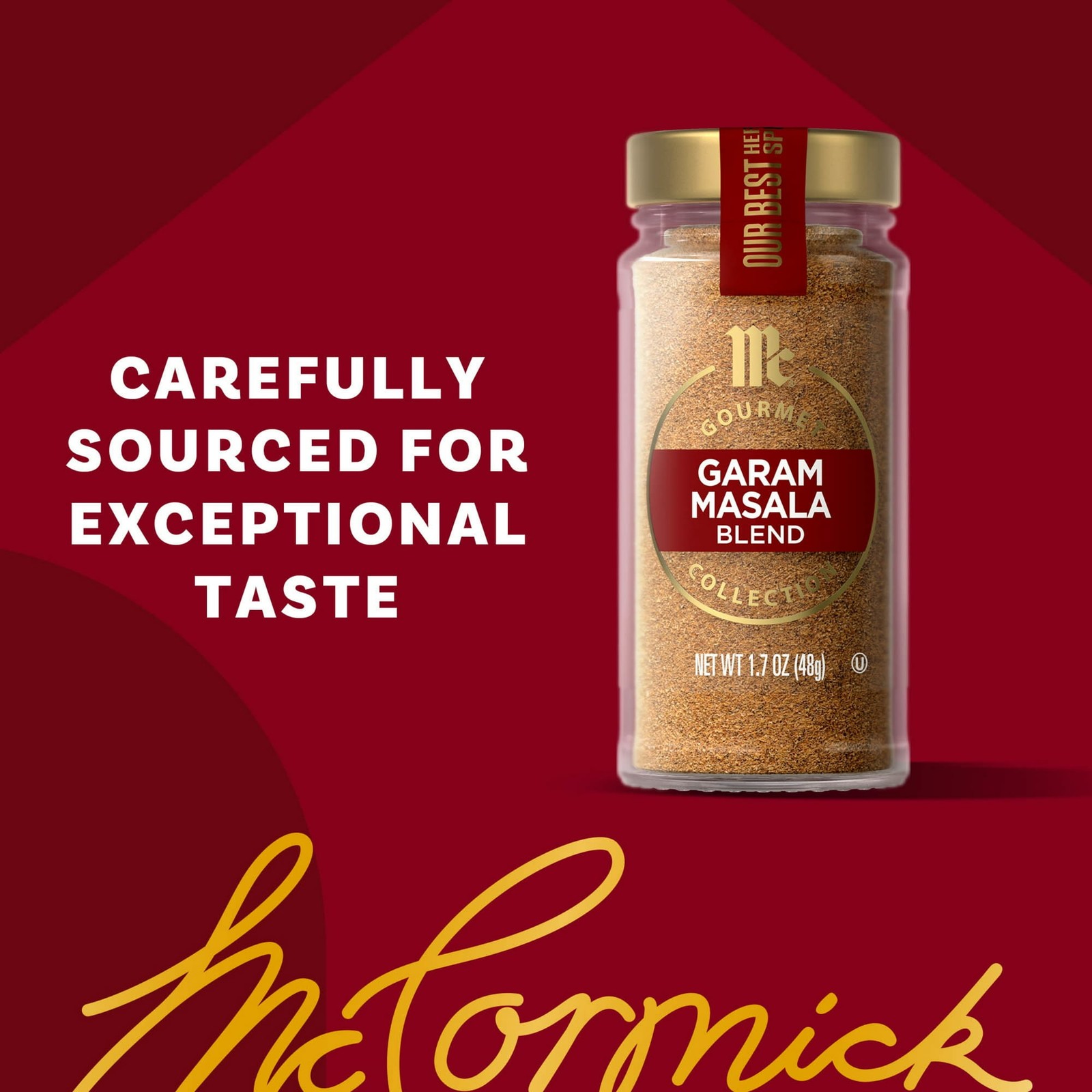 McCormick Gourmet All Natural Garam Masala Blend, 1.7 Ounce
