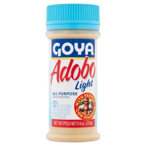 Goya Adobo All Purpose Light Seasoning with Pepper – 8 oz