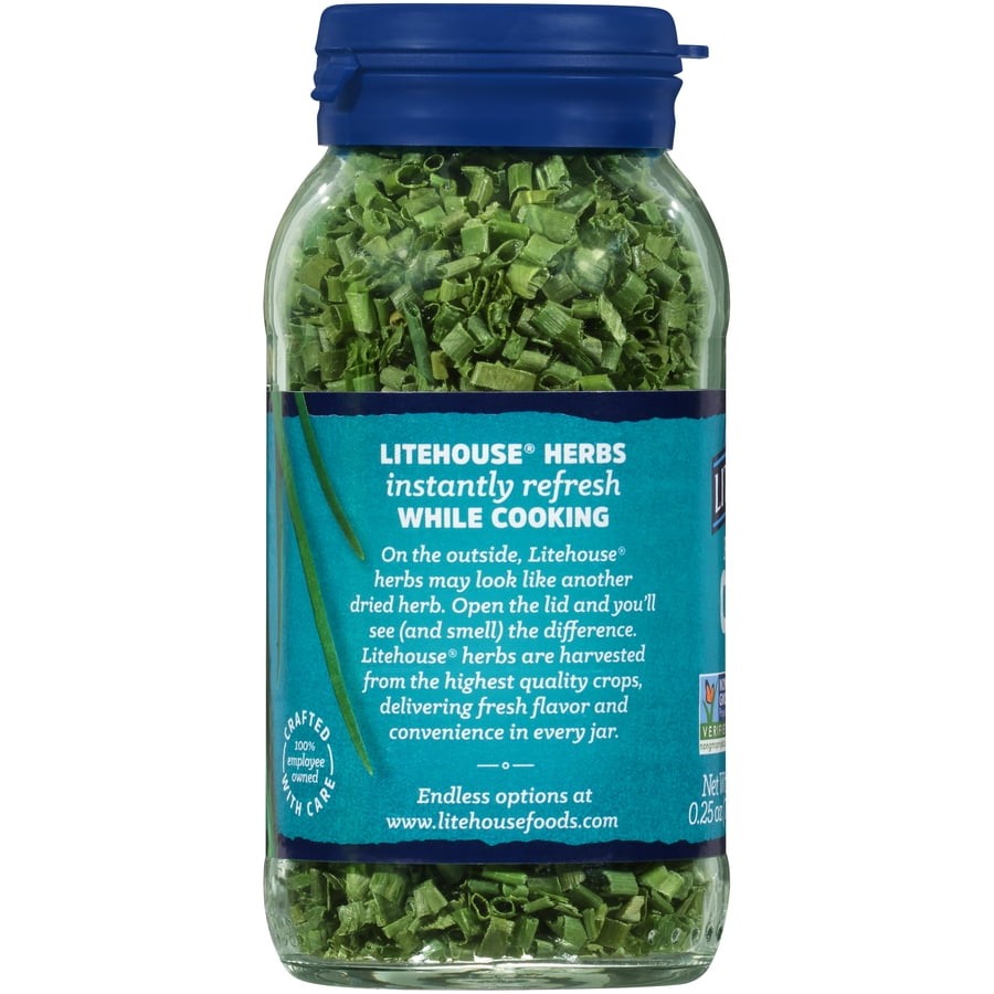 (4 pack) Litehouse Chives Herbs, 0.25 Oz