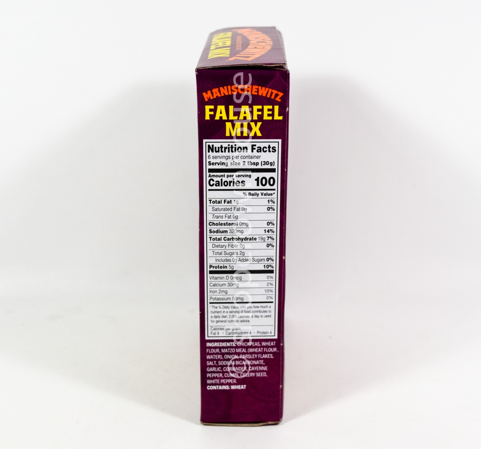 1 Manischewitz FALAFEL MIX Mediterranean Classic Kosher 6.4oz box 05/27/2027