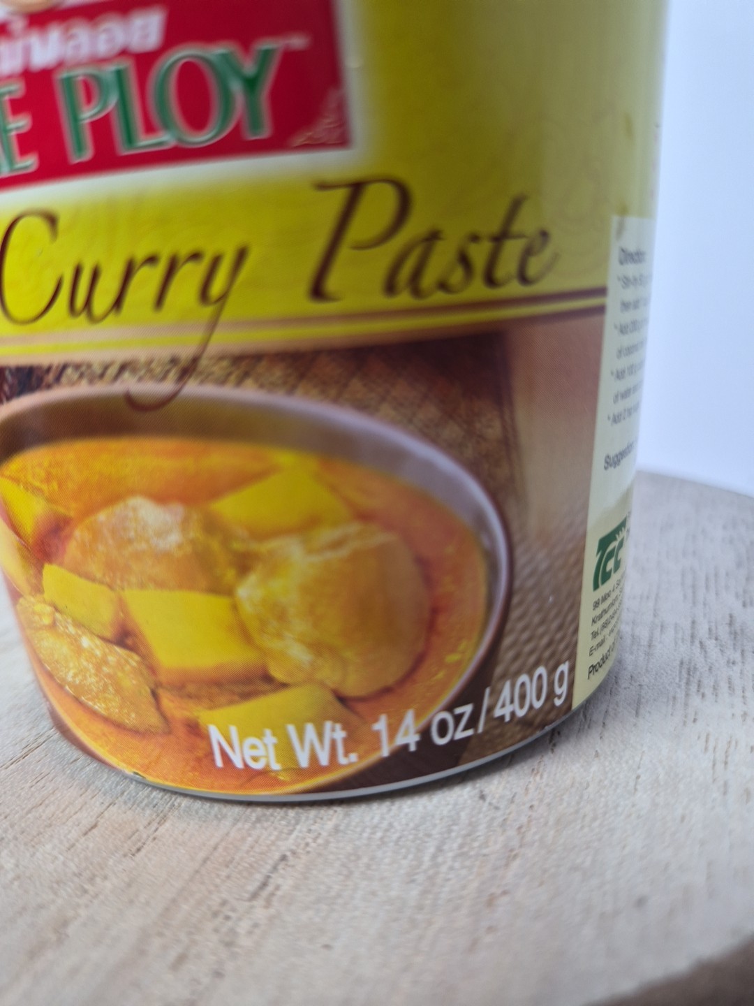 Mae Ploy Yellow Curry Paste 14 Oz