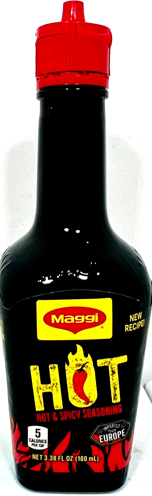 Maggi Hot & Spicy Liquid Seasoning ( Europe ) 3.38 oz~Exp 2/2025