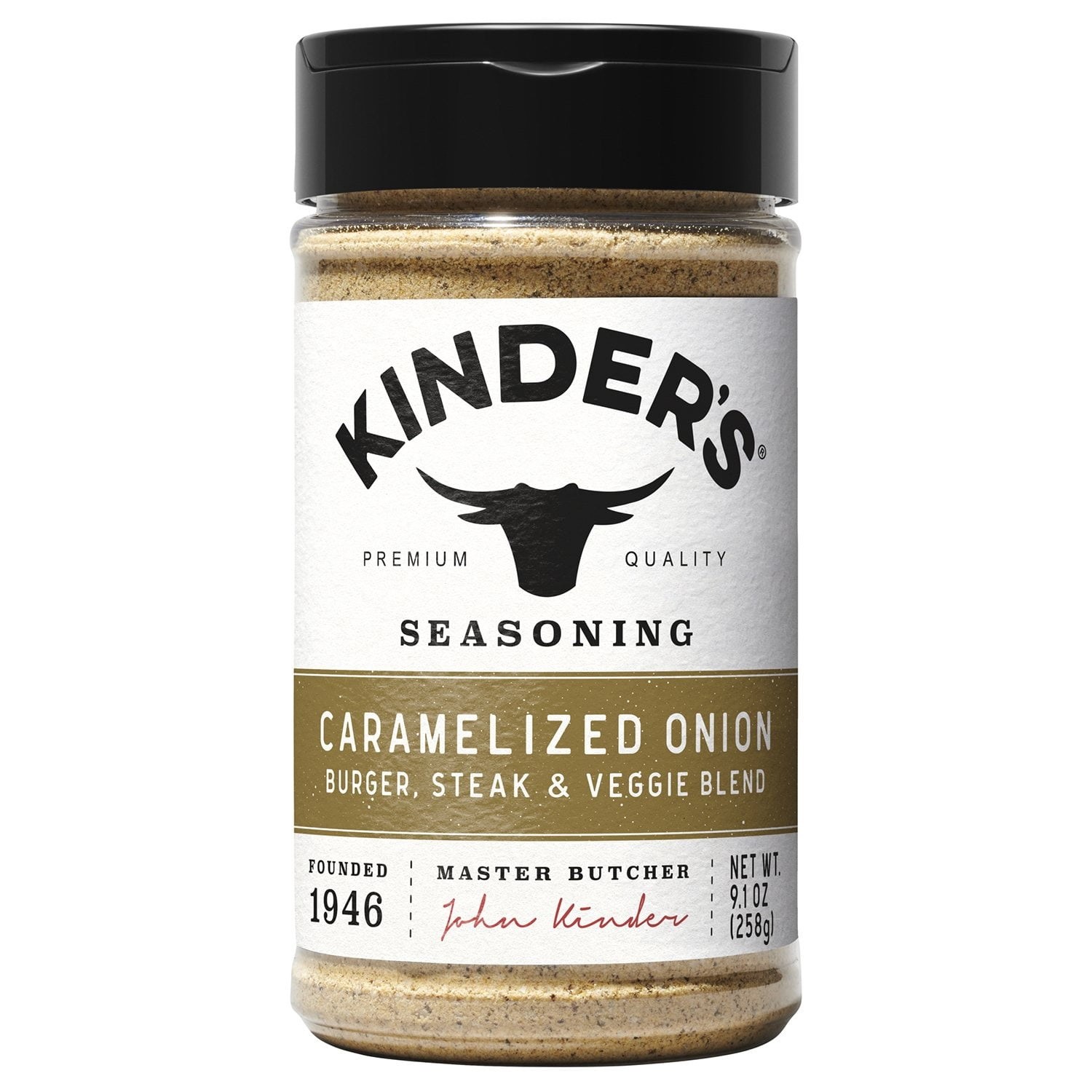 Kinder’s Caramelized Onion Burger Rub and Seasoning, 9.1 Ounce