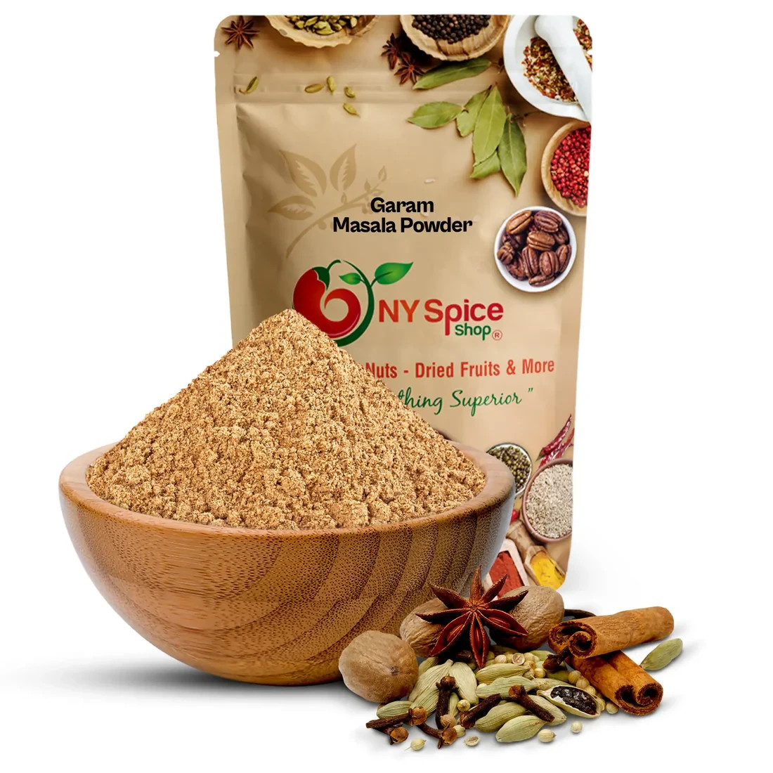 Garam Masala Powder – Authentic Indian Spice Blend – Fresh Aromatic – Free Ship