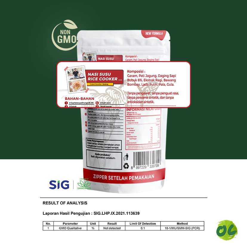 Free range beef stock powder 80g MSG free mindful cooking artisan quality