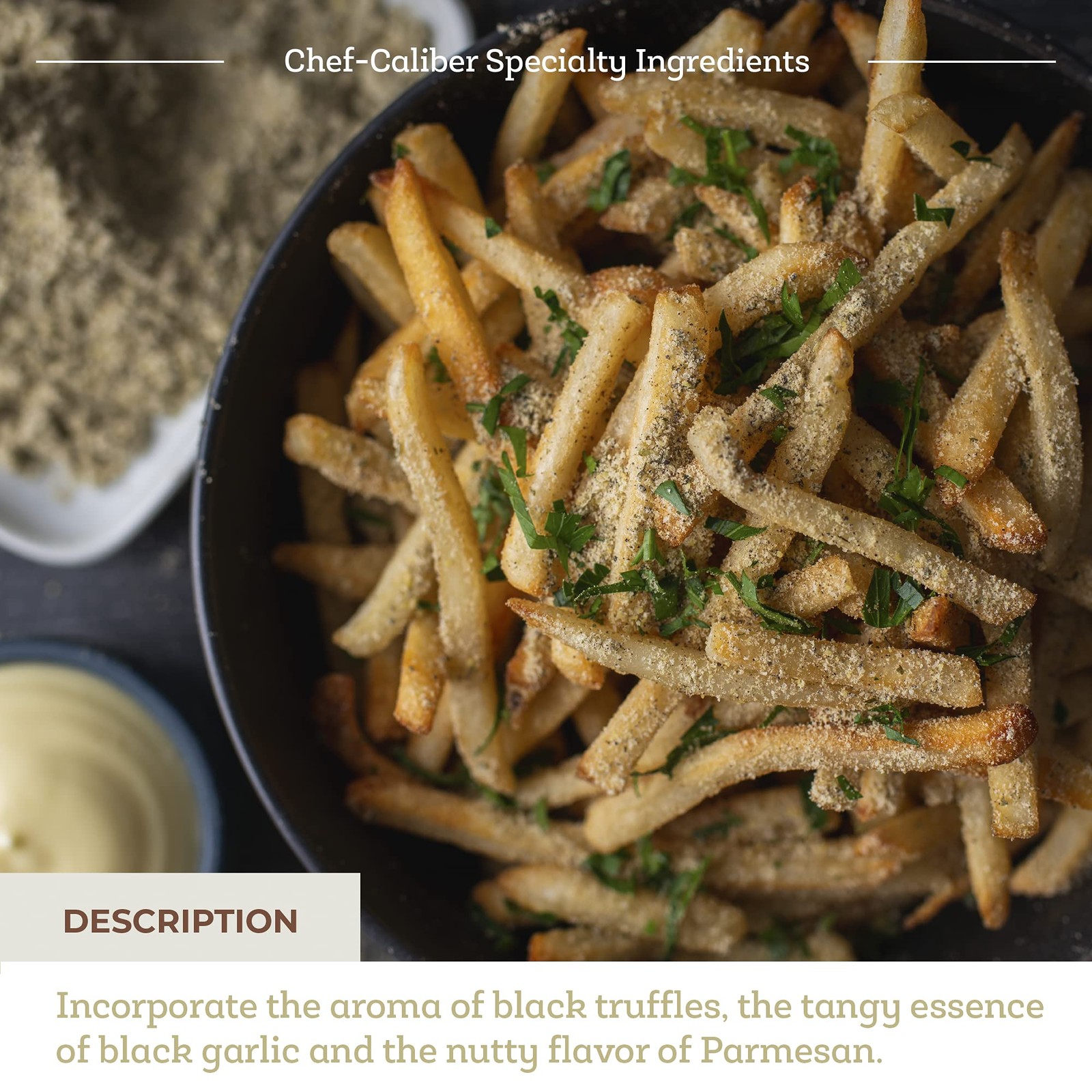 Fresh & Wild | Truffle Parmesan Black Garlic Seasoning | Heighten Umami-Rich Foo