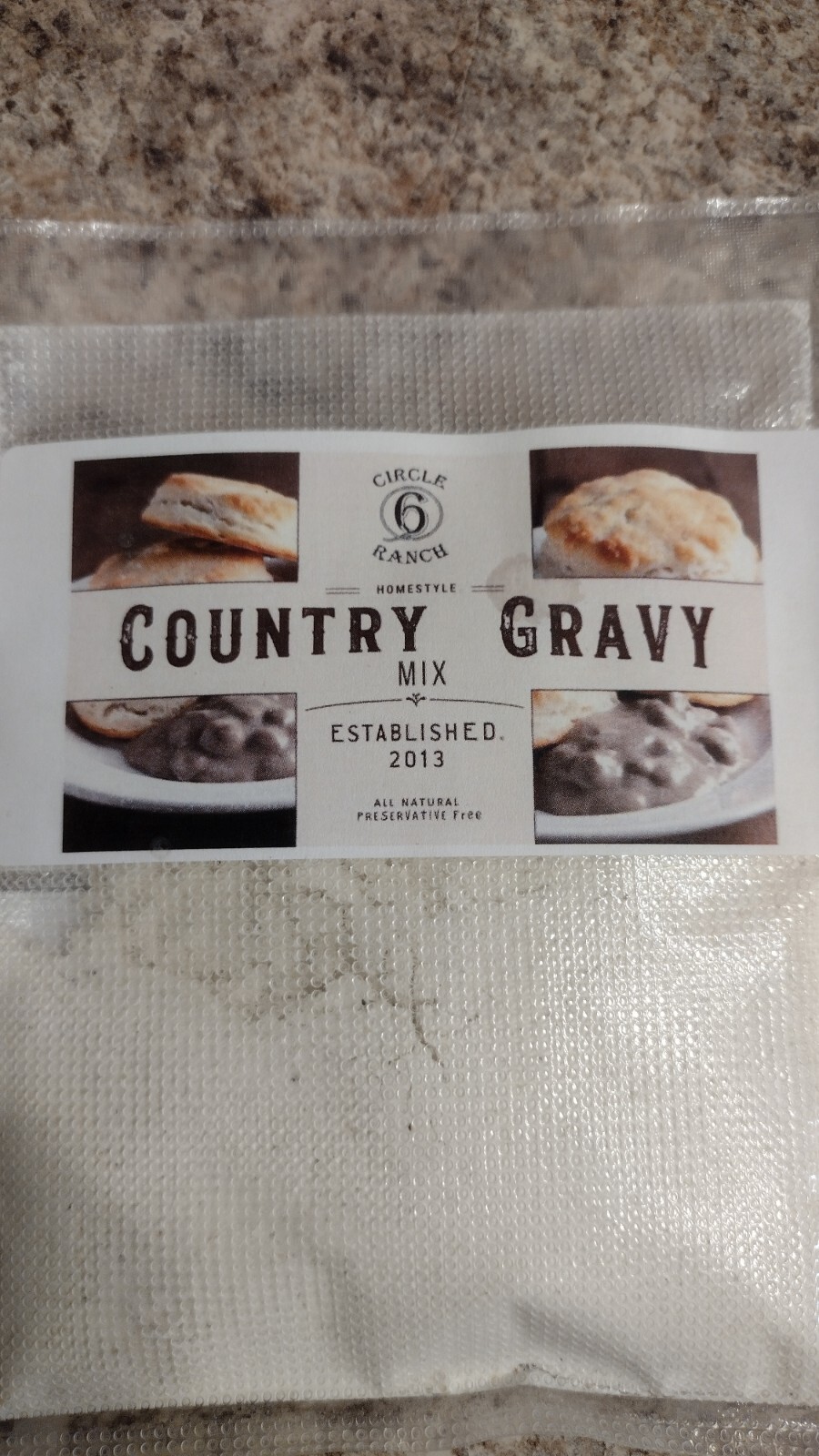 Circle 6 Ranch Country Gravy Mix – All-Natural, Preservative-Free