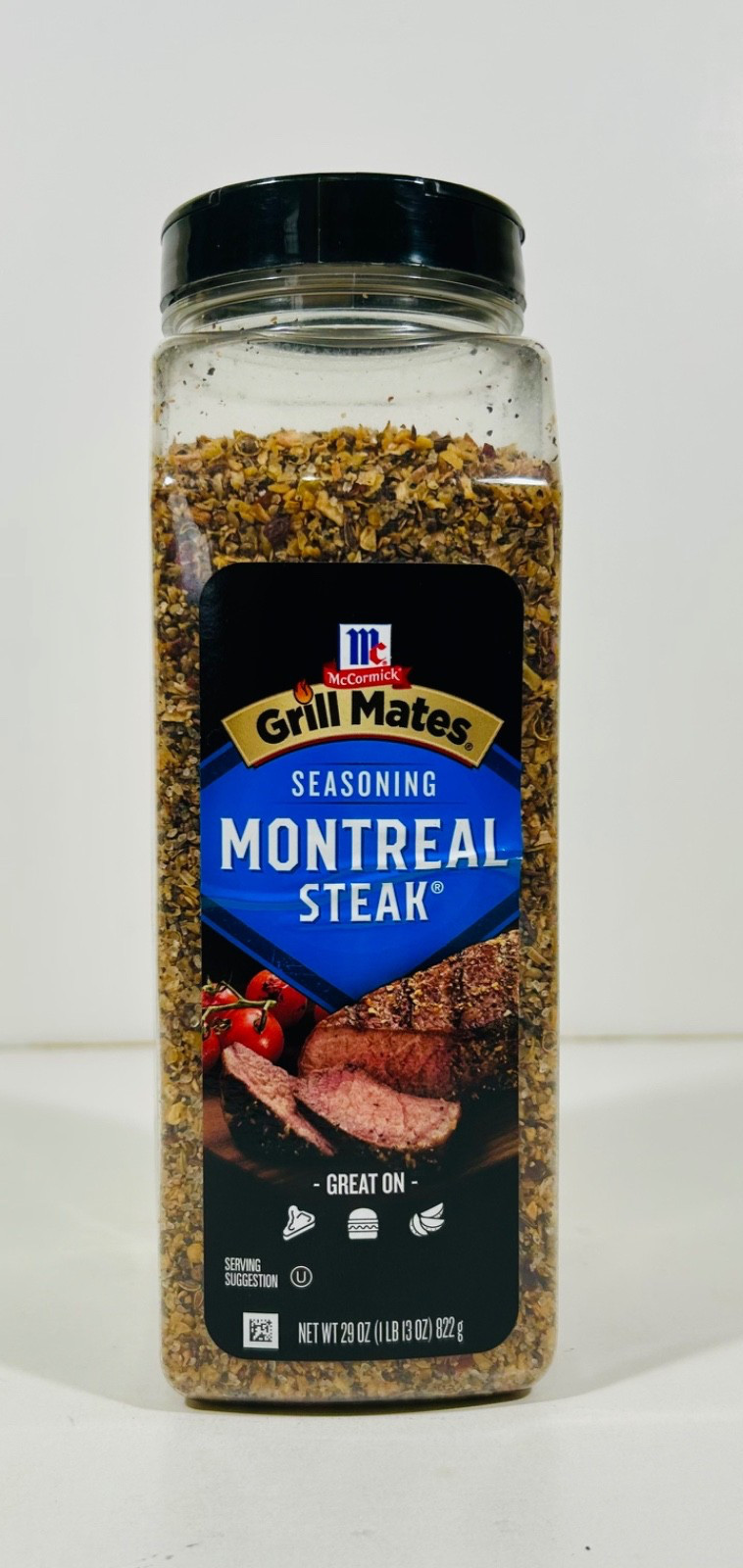 McCormick Montreal Steak Seasoning, BIG 29 oz Bottle, Gluten Free, 2028 FREE S+H