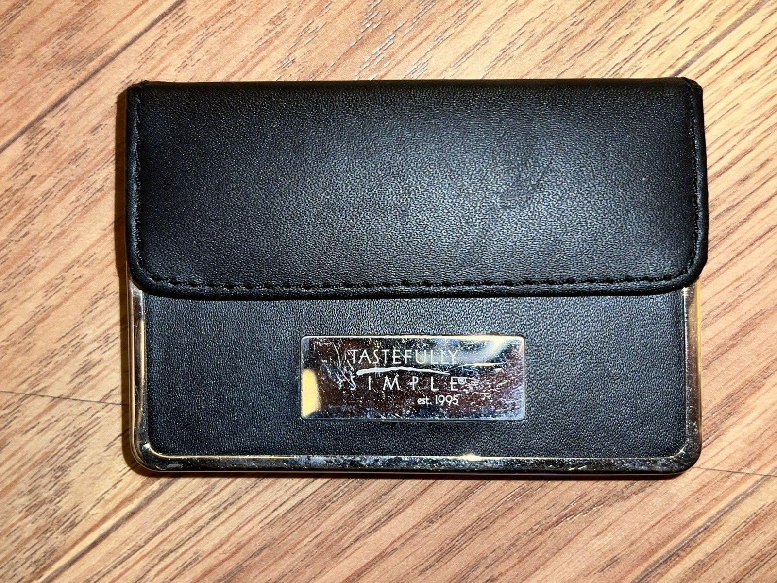 NEW Tastefully Simple BUSINESS CARD HOLDER Consultant Merch