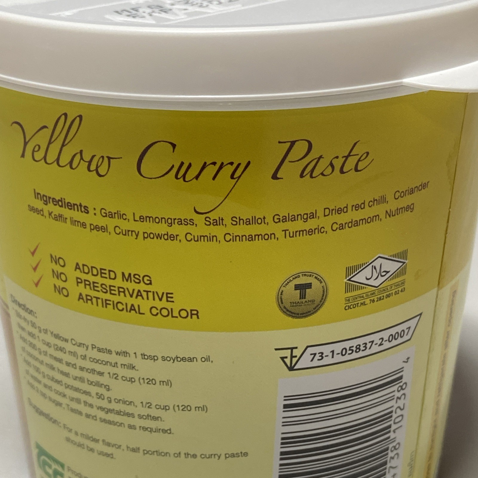 MAE PLOY Thai Curry Paste Mix Assorted 14 Oz. No MSG, Colors or Preservative