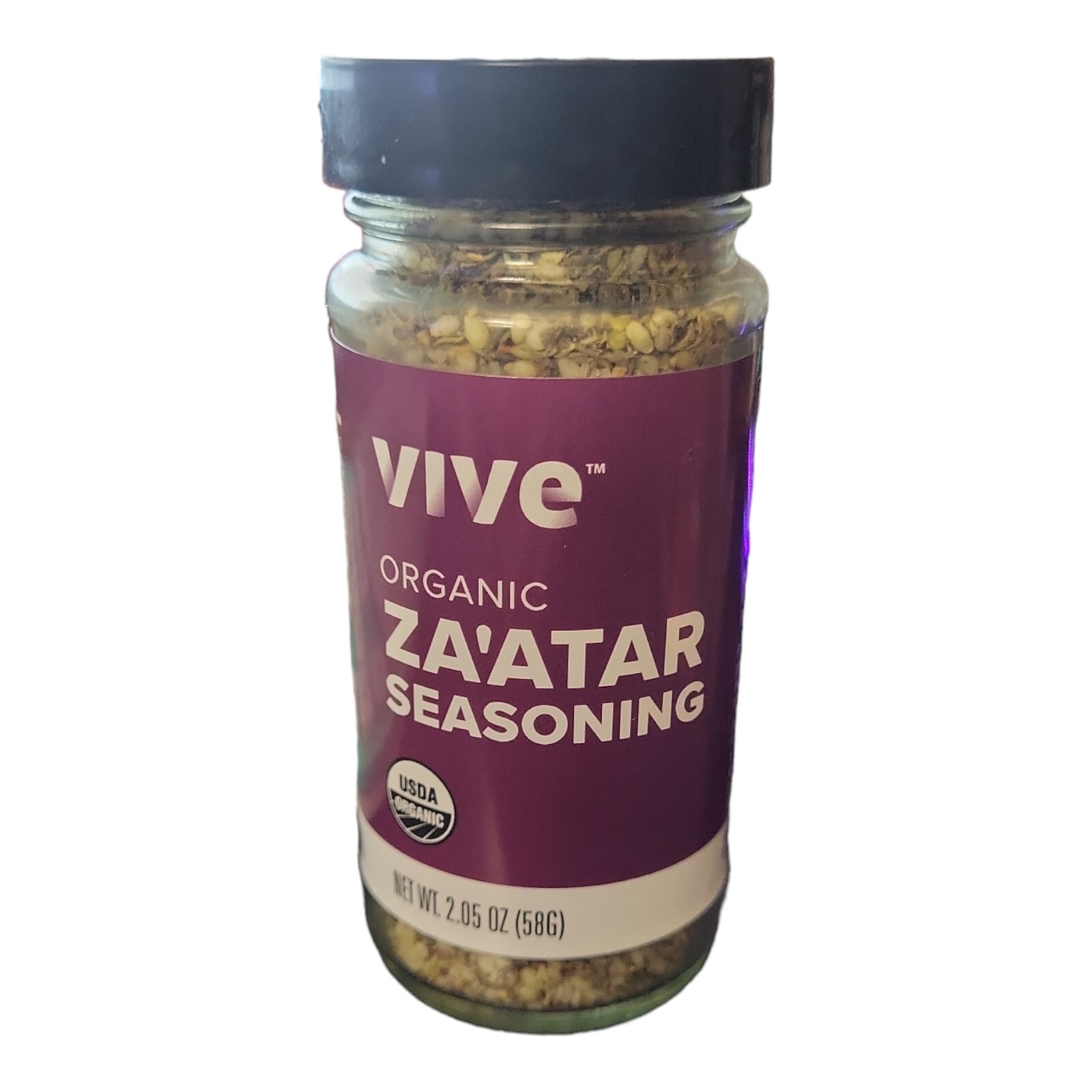 Vive Organic Spice Blend ZA’ATAR Dried Seasoning 2.05 oz