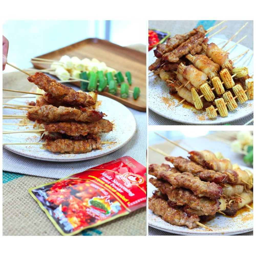 Seasoning Mala Powder Spice Hot Spicy Sprinkle Meat Vegetable Sichuan Chili x 6