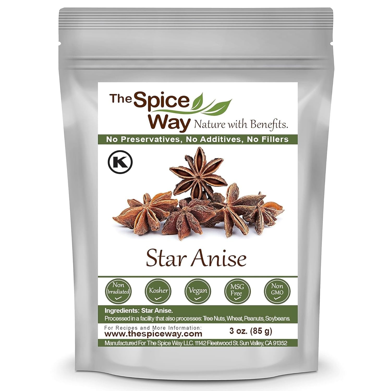 Chinese Whole Star Anise – 3 oz of Licorice-Like Flavor for Culinary Creations