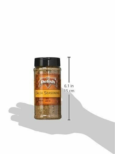 Salsa Seasoning by Its Delish, 8 Oz. Medium Jar