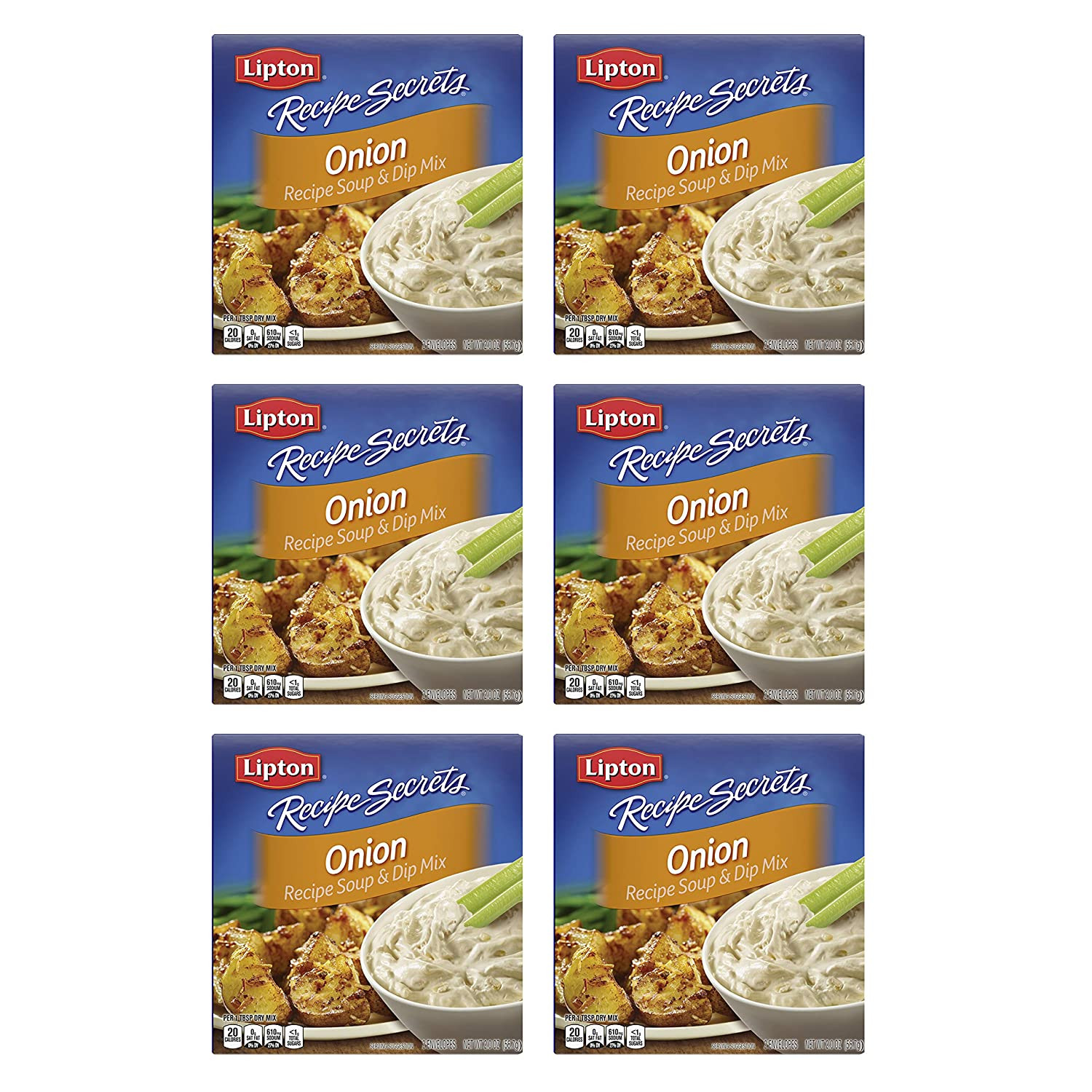 Lipton Soup and Dip Mix for a Delicious Meal Onion Great with Your Favorite Reci