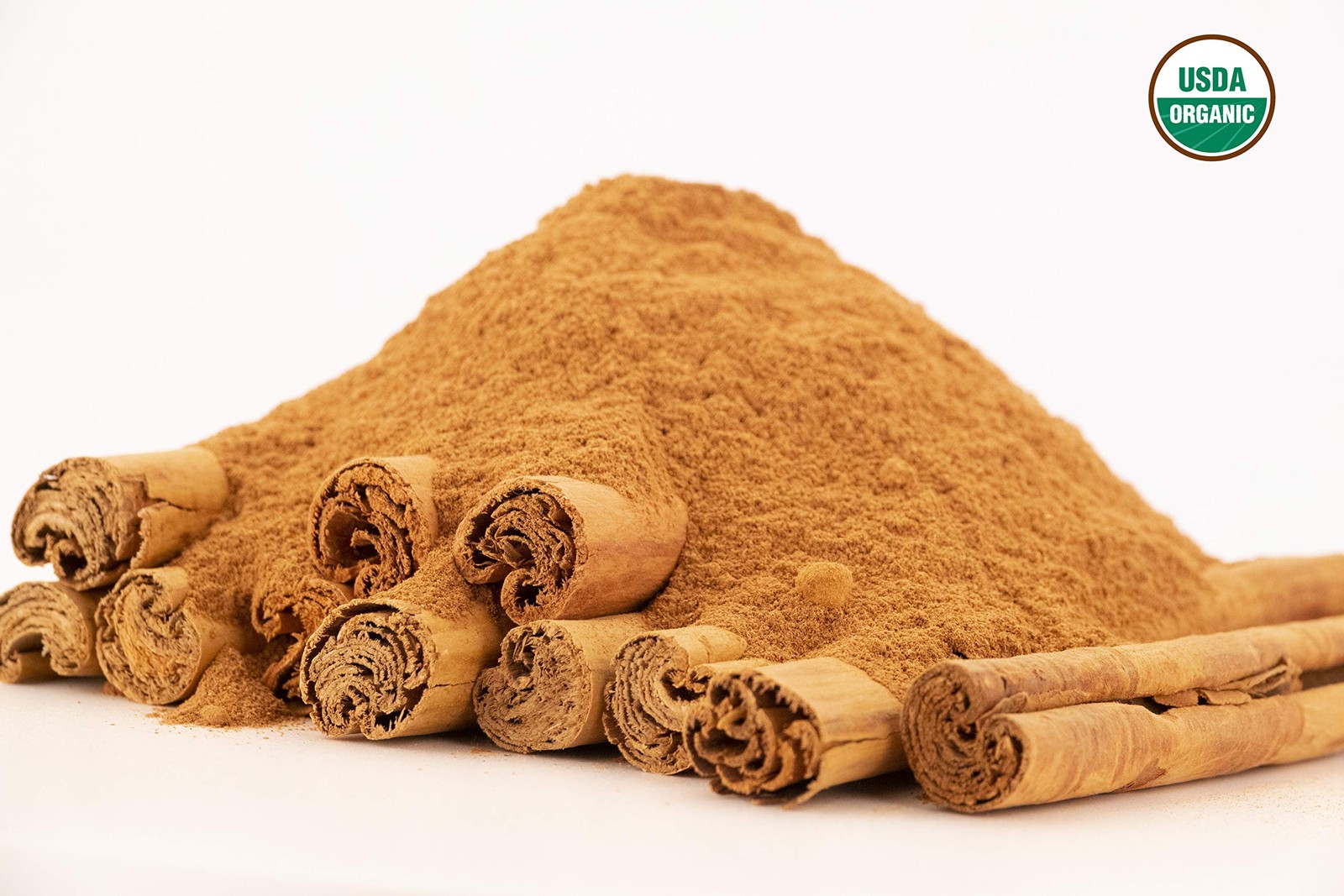 Organic Ceylon Cinnamon Powder 1LB Sri Lanka Fresh Ground Spice Aroma Flavor