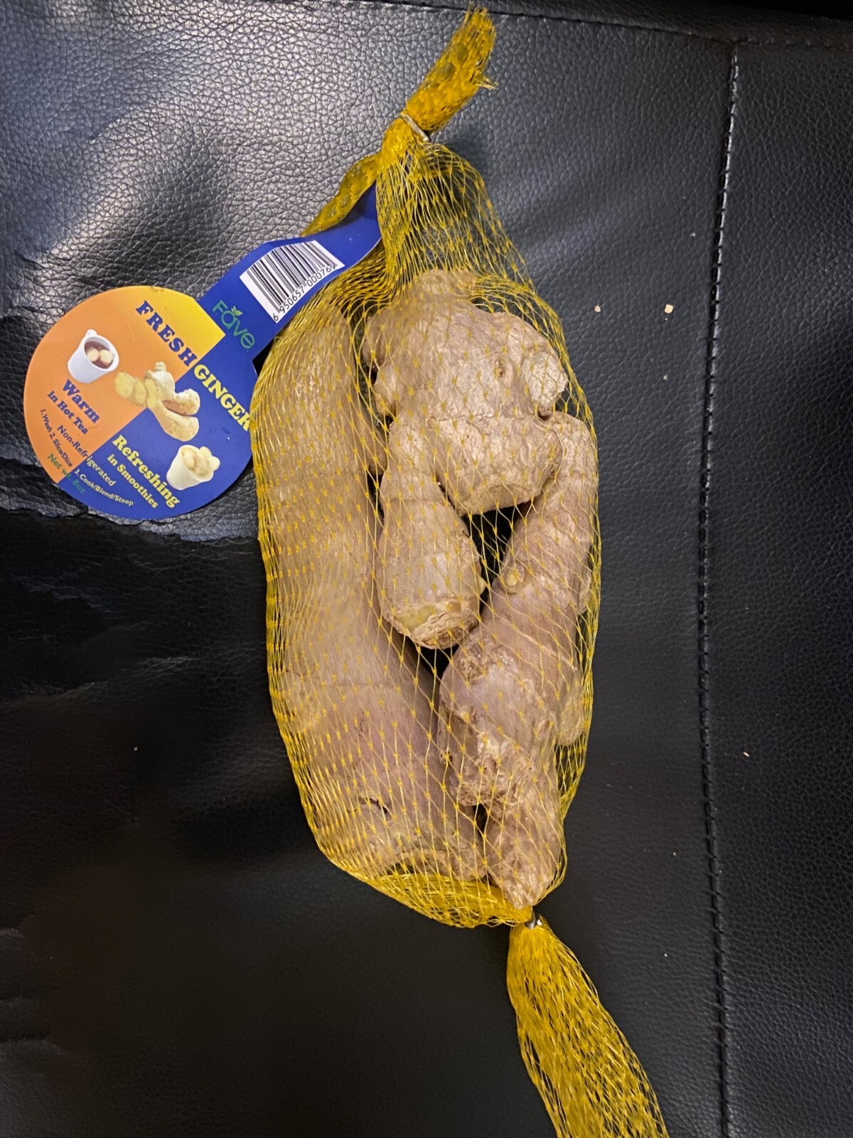 Fresh Ginger Root Non GMO – Ginger Root – Item Weight 8oz