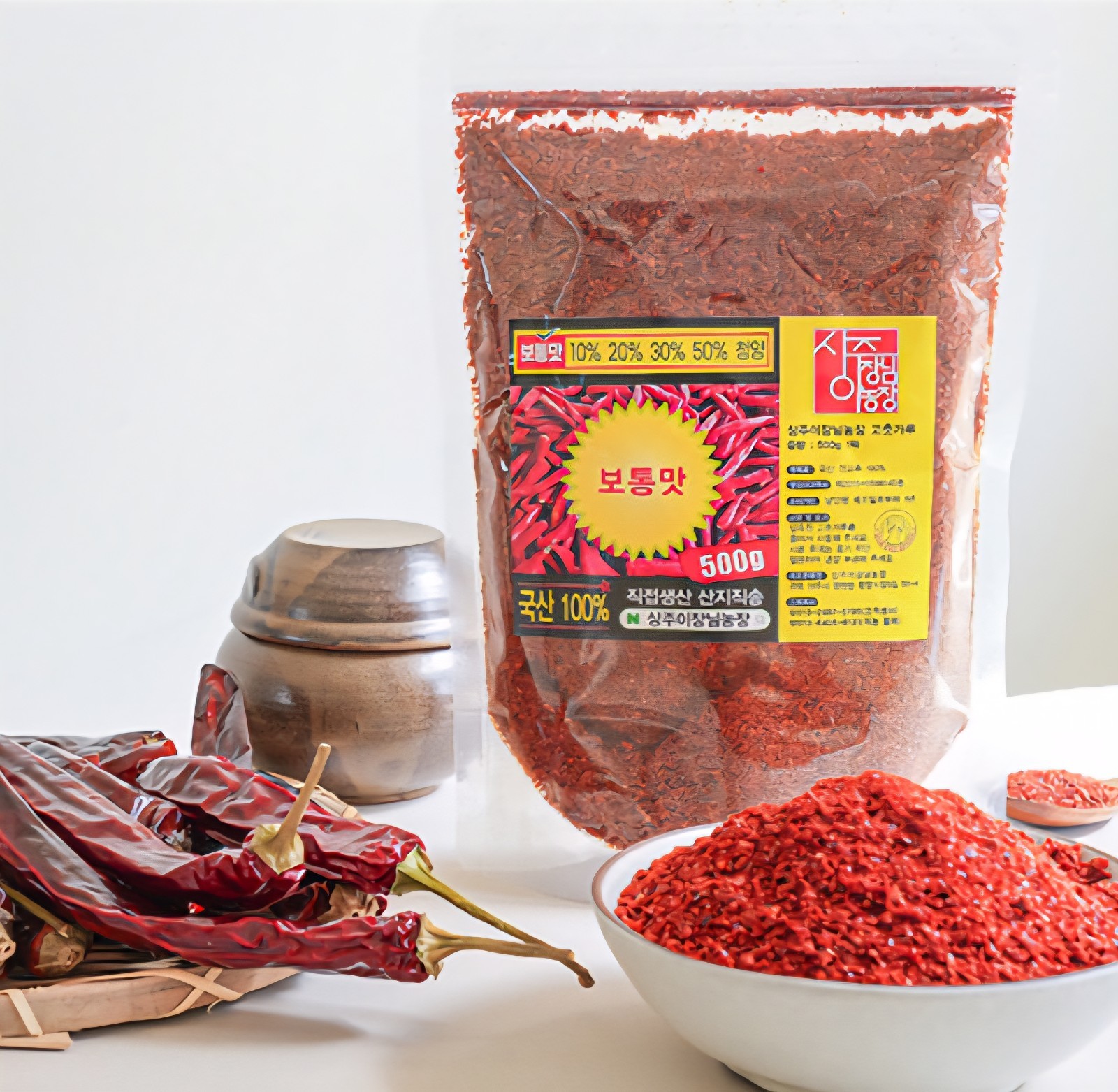 🇰🇷 Korean Premium Red Pepper Powder – 100% Korean Grown | Medium Coarse |…