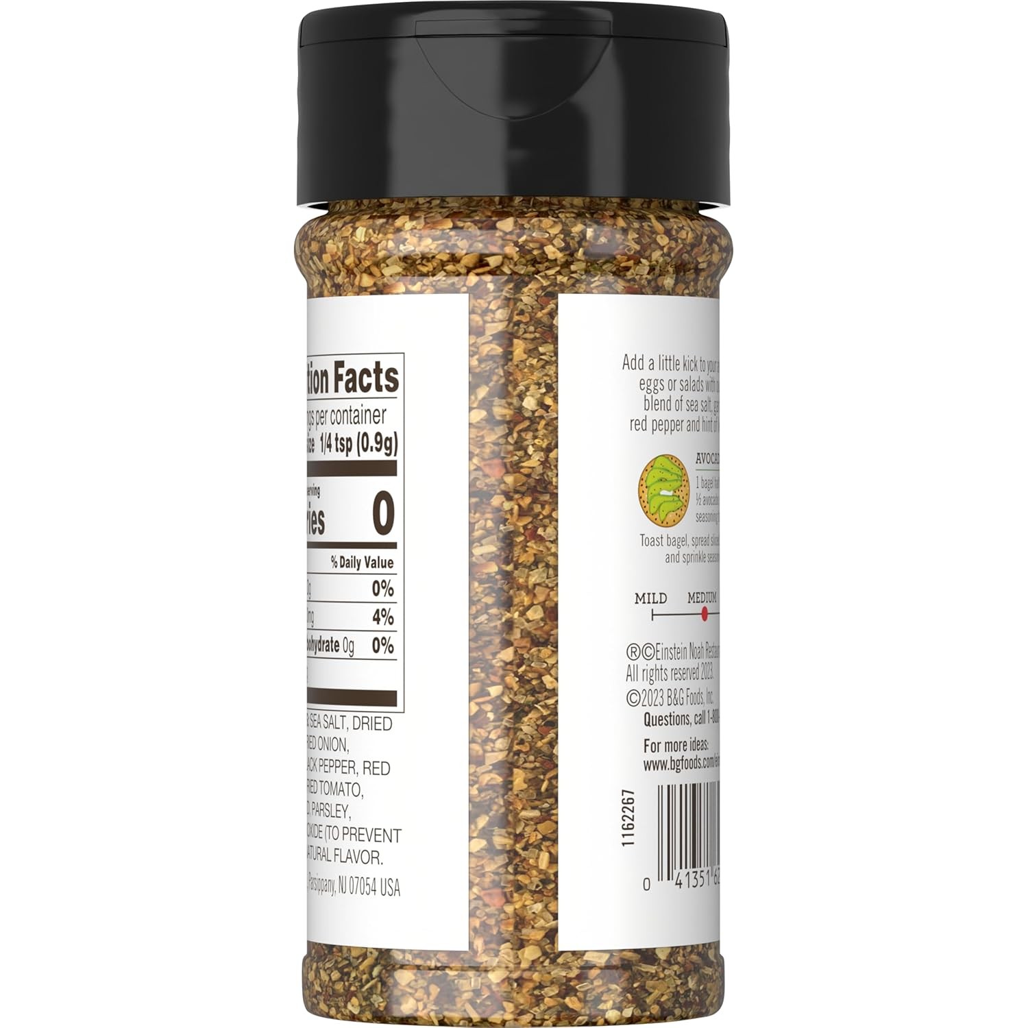 Avocado Toast Seasoning Blend 5.4oz – Garlic Onion Red Pepper Gourmet Mix