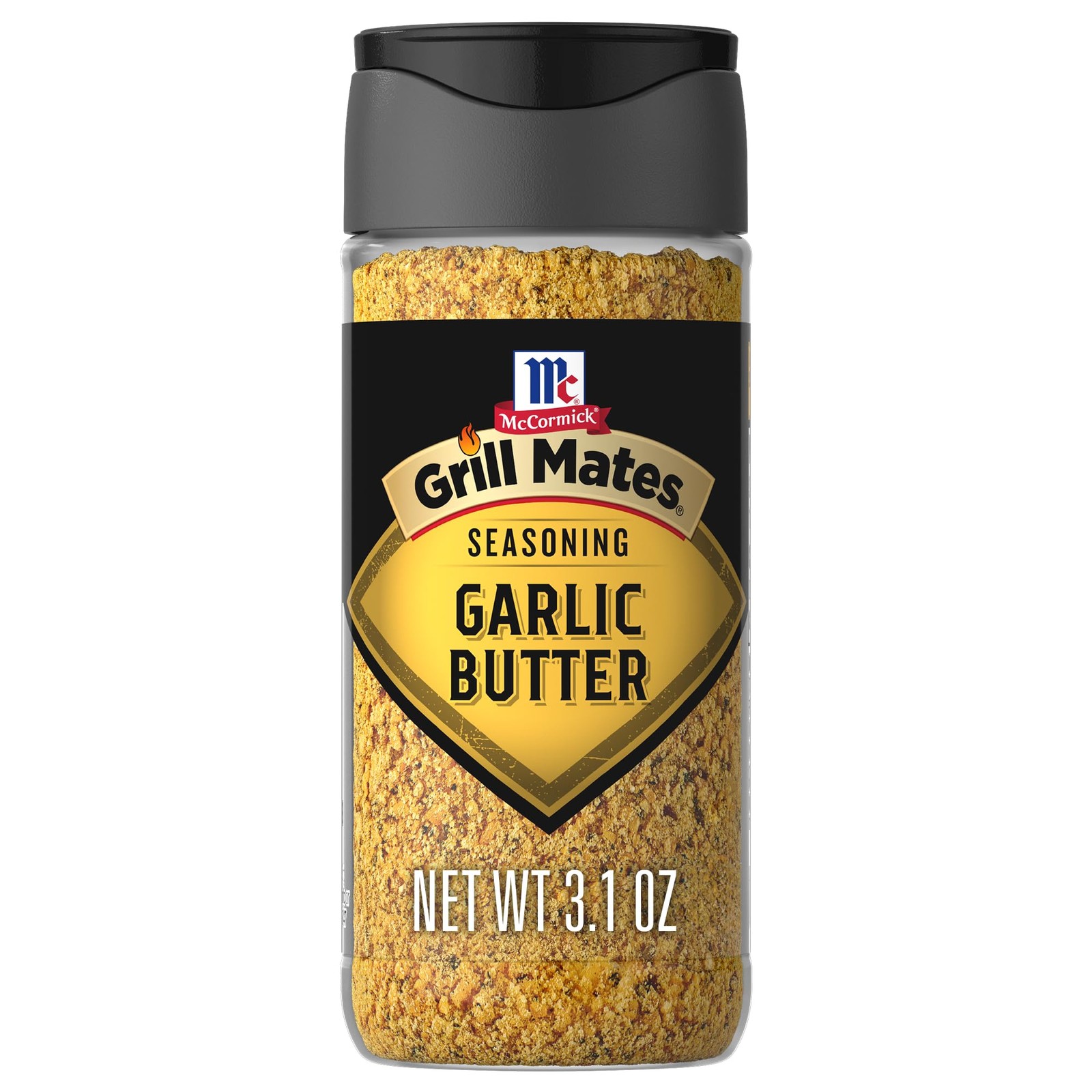McCormick Grill Mates Garlic Butter Seasoning, 3.1 oz Ounce (Pack of 1)