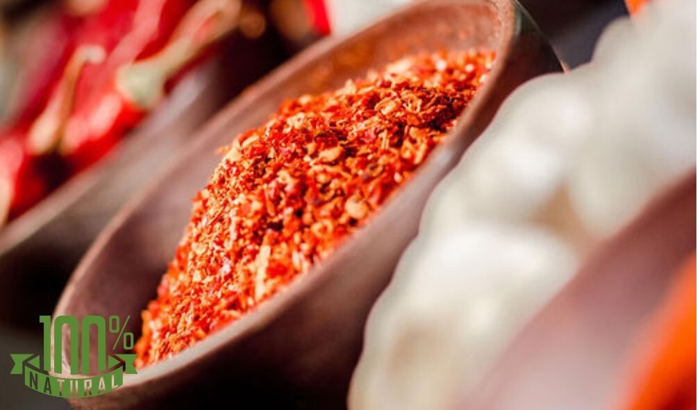 Homemade Ceylon Premium Organic Chillies pieces Spicy Heat for Culinary Delight