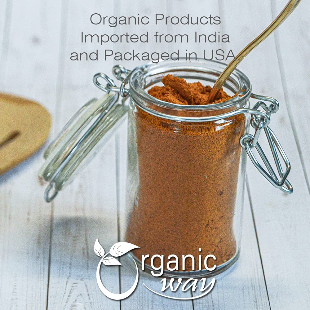 Organic Way Ginger Root Powder – Organic, Kosher & USDA Certified (1LBS / 16Oz)
