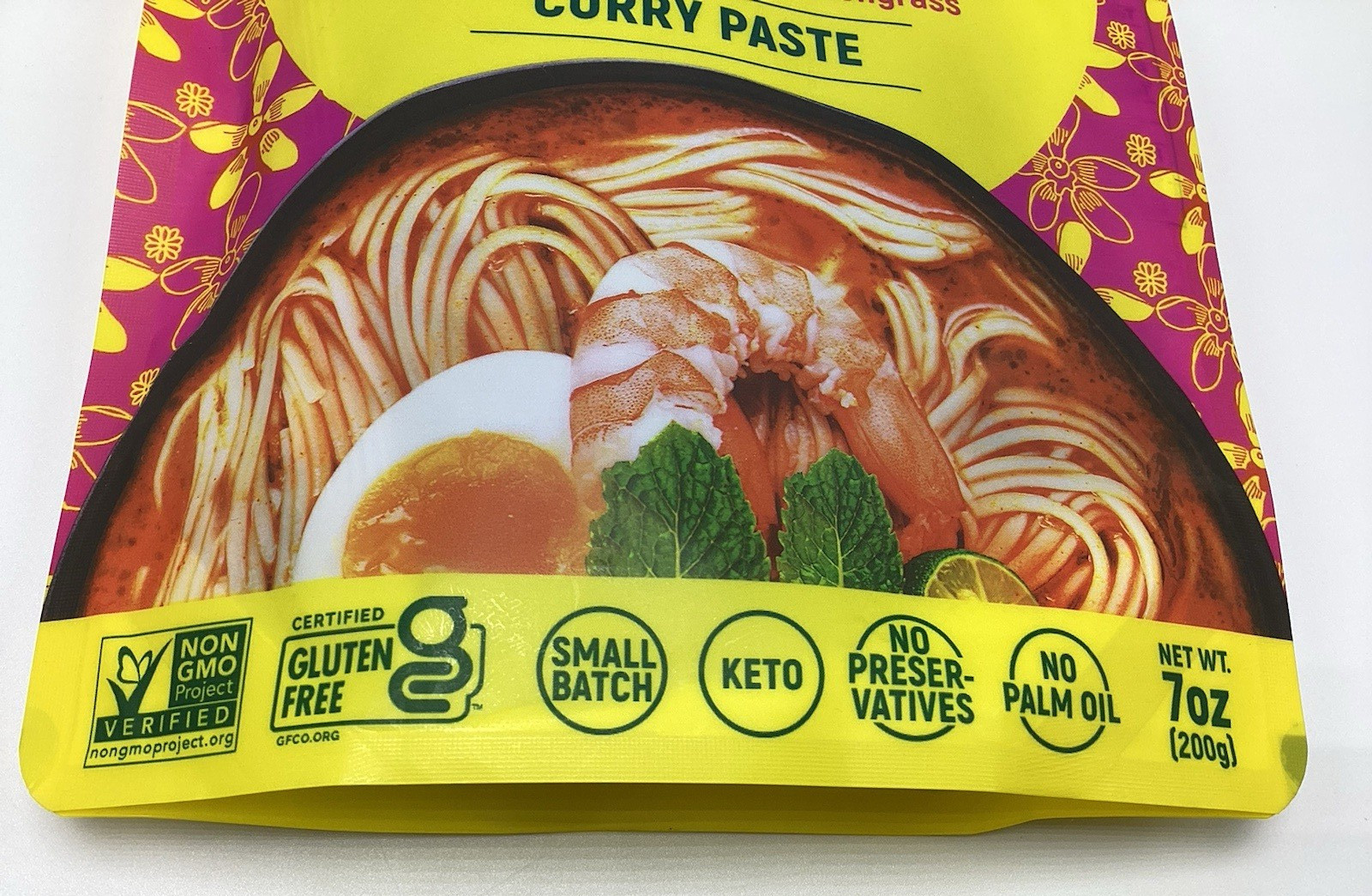 2 Pack Homiah Singaporean Laksa Curry Paste 7 oz ea KETO