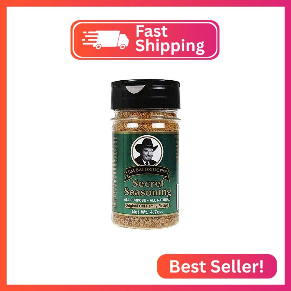 All Purpose Seasoning – Jim Baldridge’s Secret Seasoning – 4.7 oz – All Natural