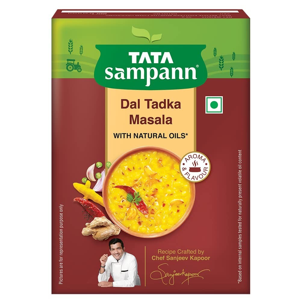 Tata Sampann Dal Tadka Masala with Natural Oils 45g, Free Ship