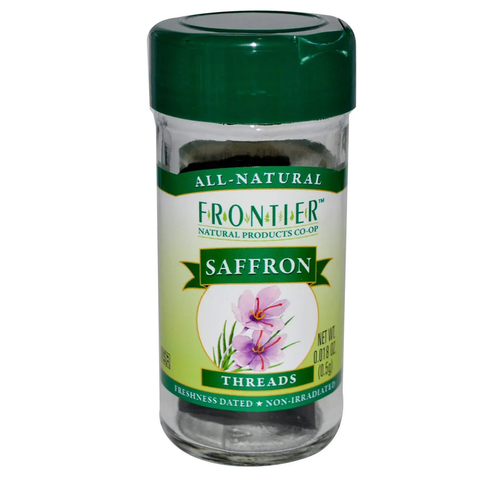 frontier co-op saffron threads high quality all natural 0.036 oz (1 gram)