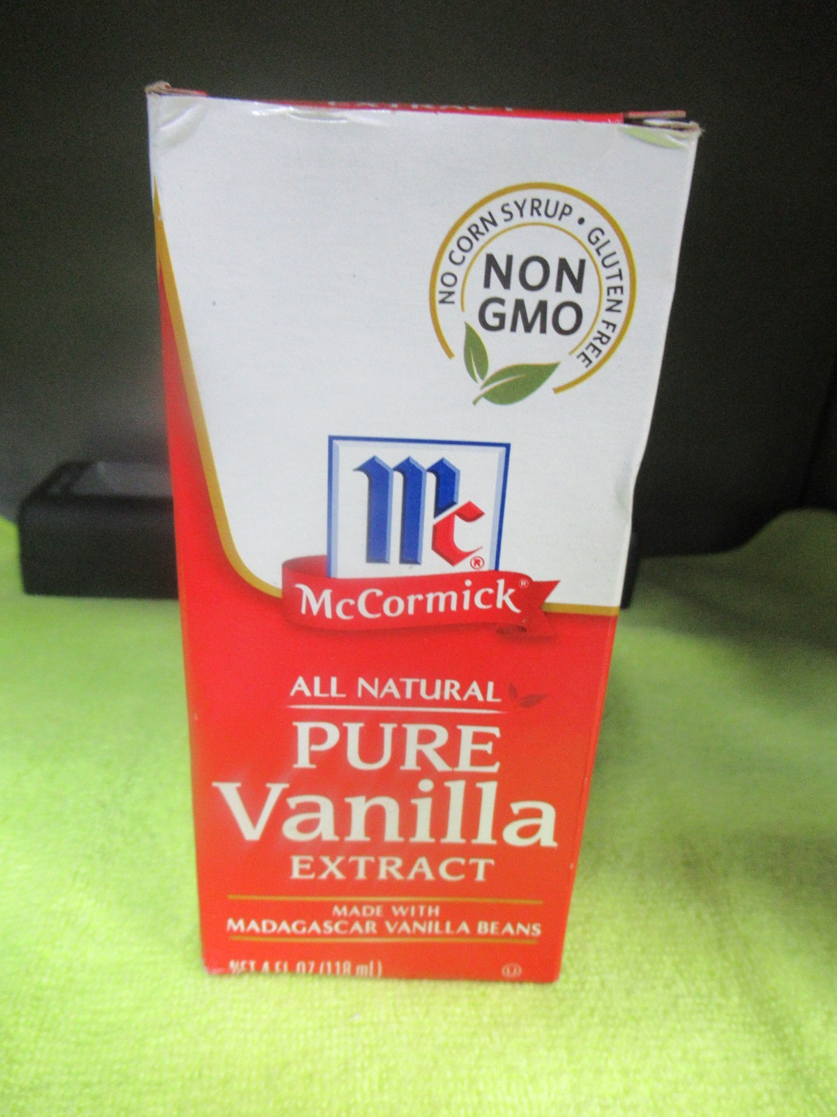 McCormick All Natural Pure Vanilla Extract 4 FL OZ