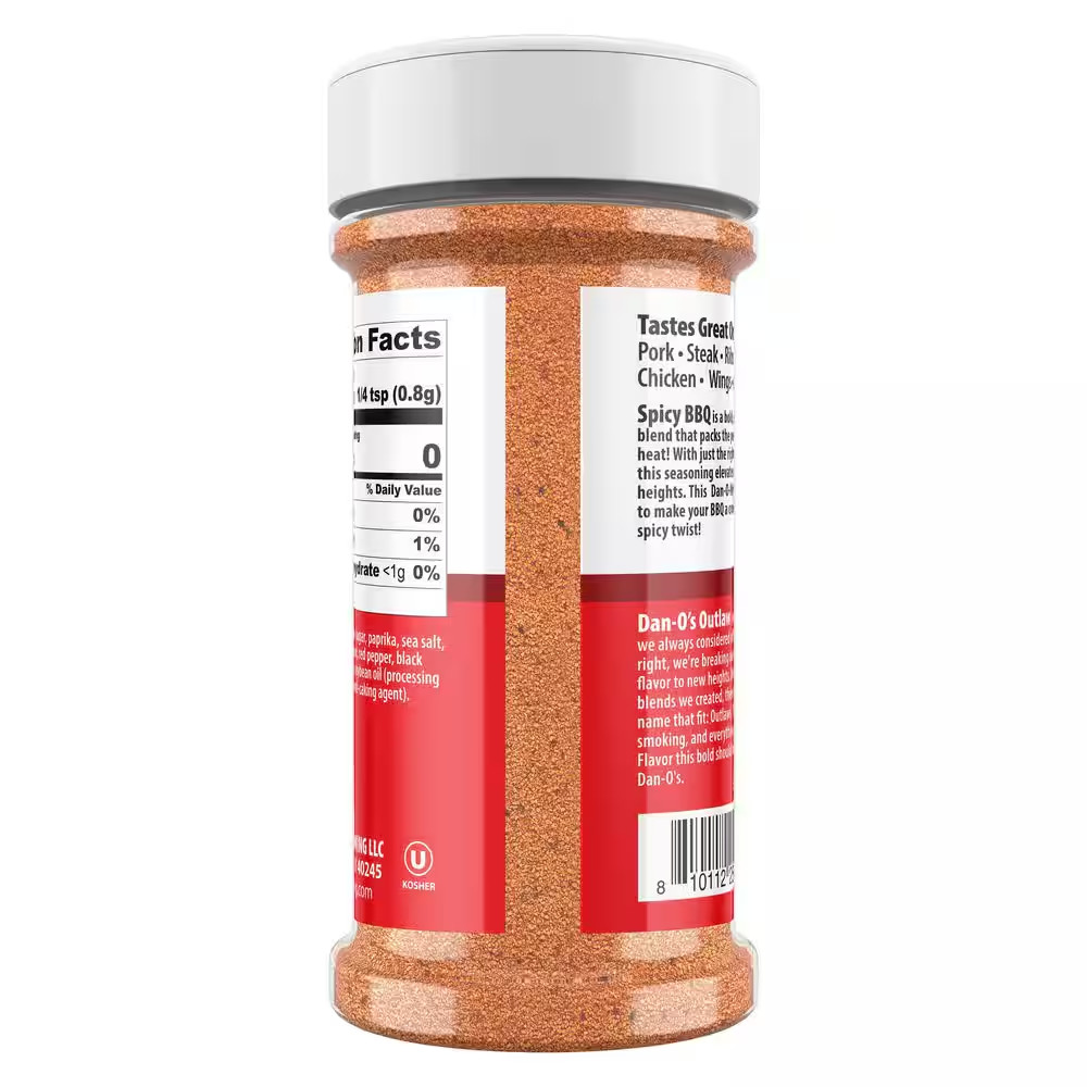 6. 9 Oz. Spicy BBQ Rubs