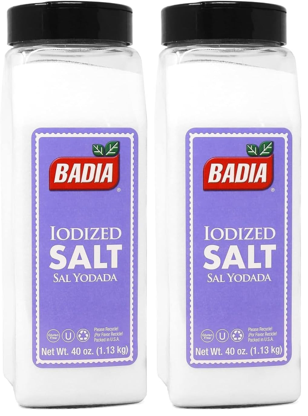 Iodized Salt, 40 Oz – Essential Kitchen Salt for Cooking, Baking, and Everyday S