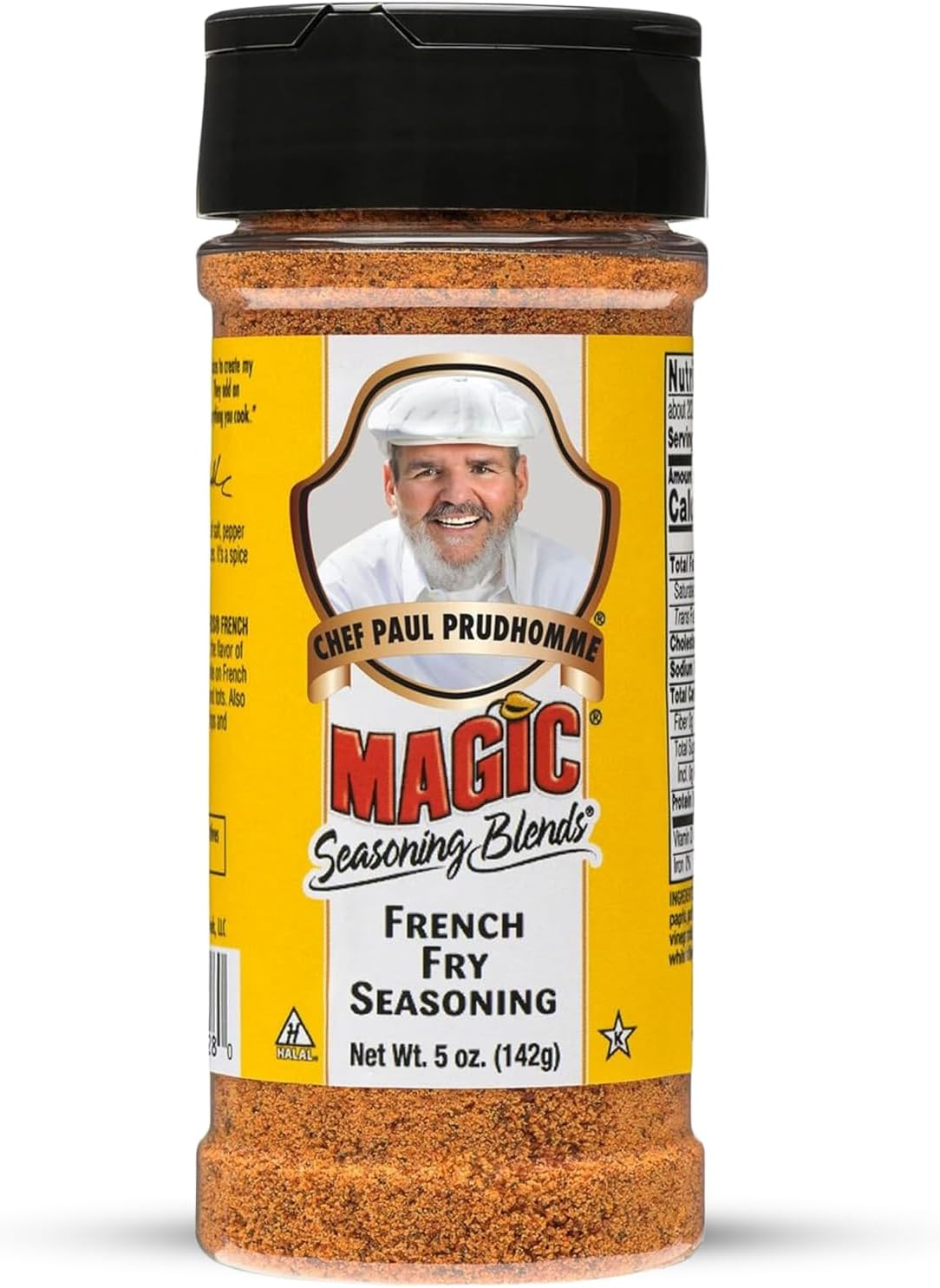 Chef Paul Magic Seasonings Blends French Fry Seasoning – Gluten and MSG Free, No