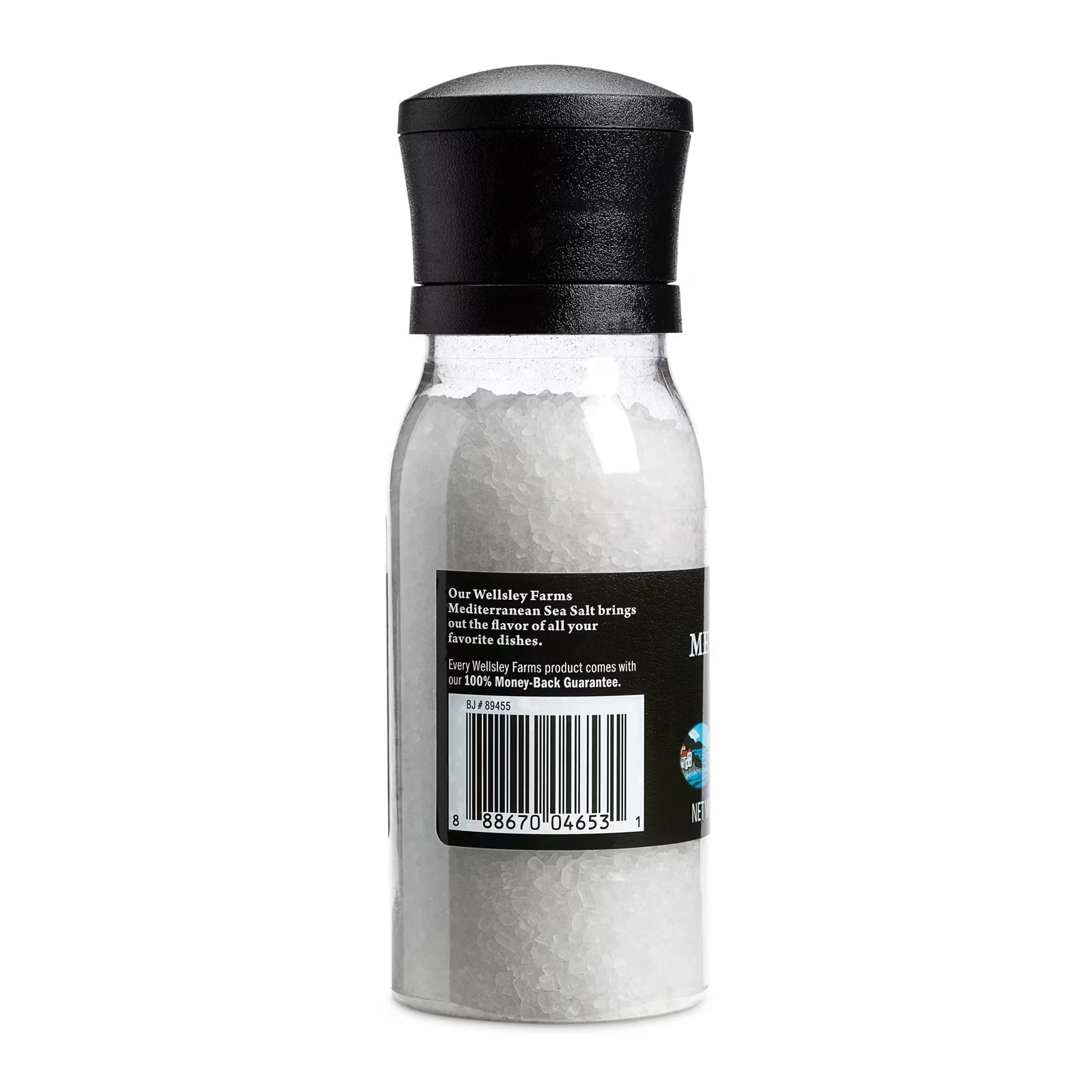 pk 2, Wellsley Farms Mediterranean Salt Grinder, 14.6 oz.